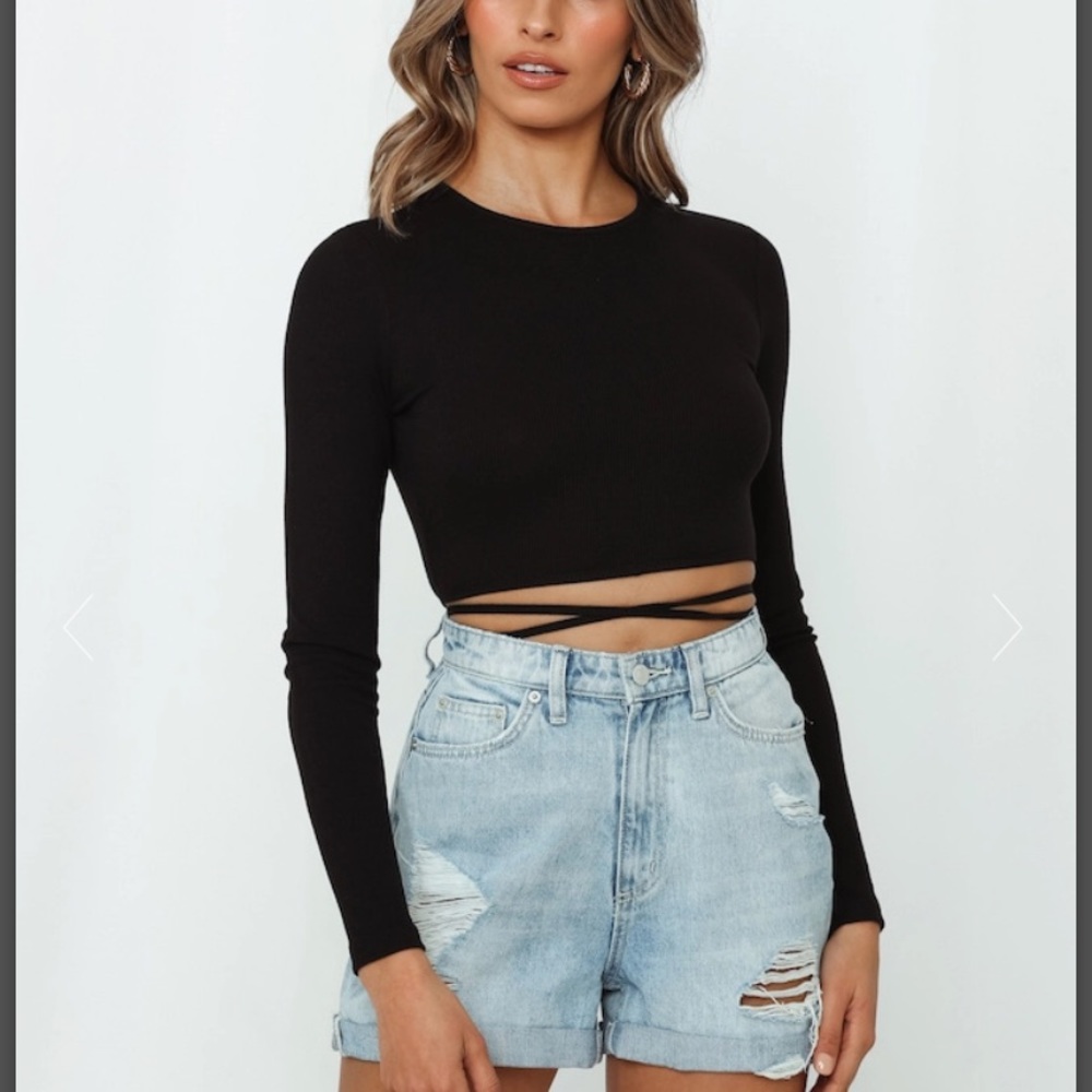 Hello Molly Full Inbox Top Black (tags still on)